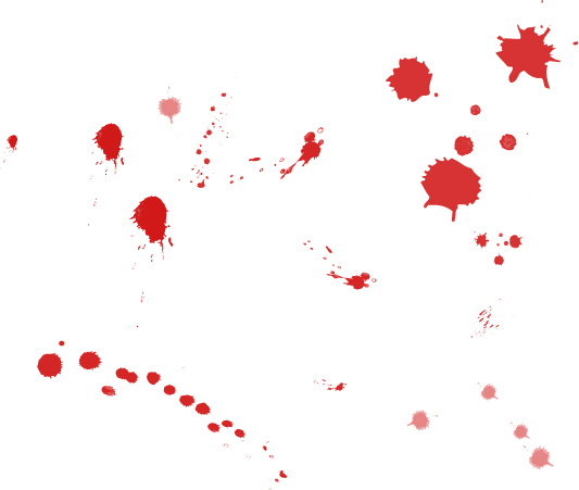 blood splatter clipart free - photo #19