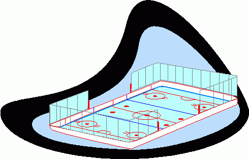ice skating rink clip art