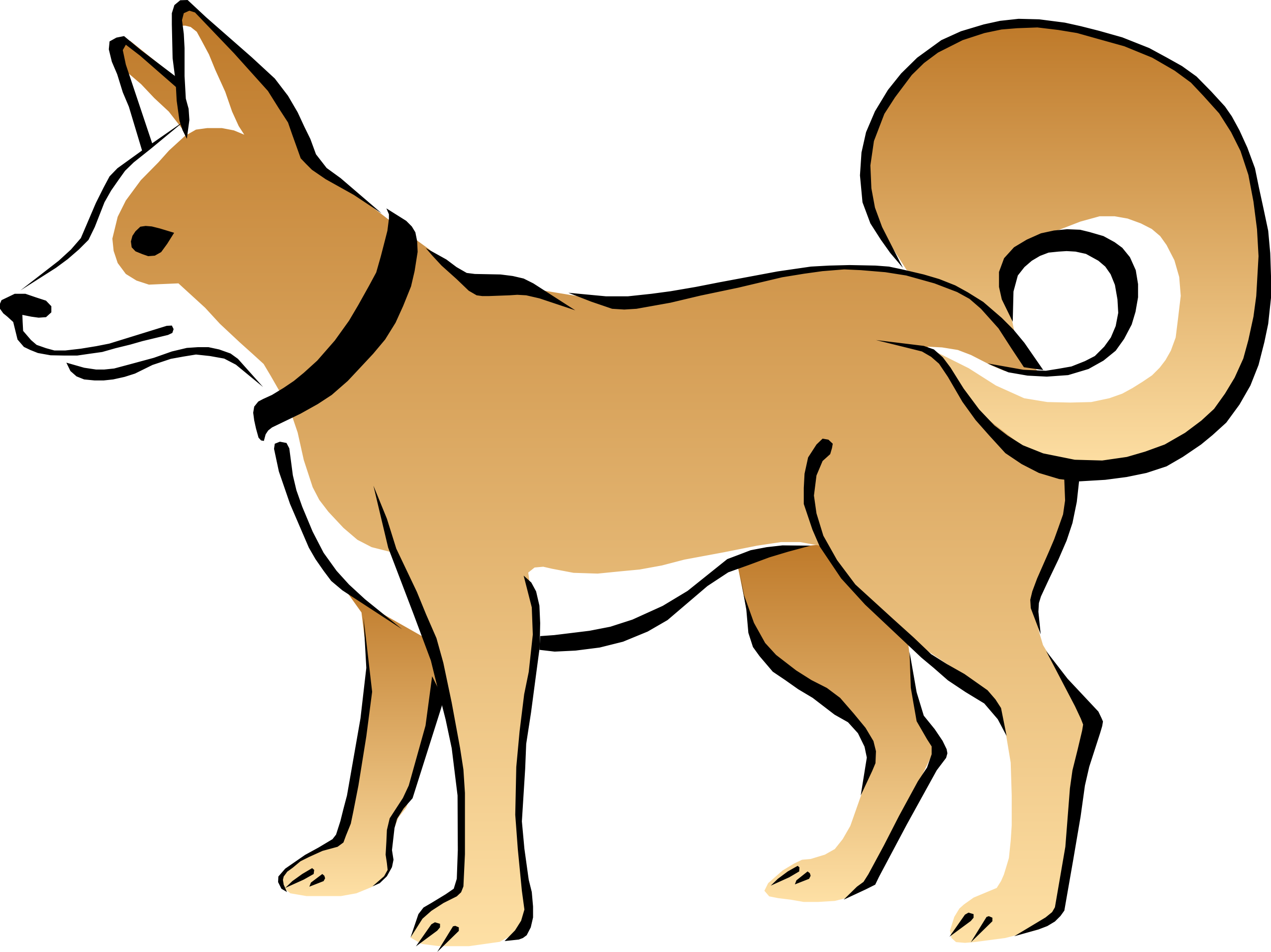 free vector dog clipart - photo #44