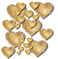 deviantART: More Like PNG Clip Art Heart Effect - Gold by =
