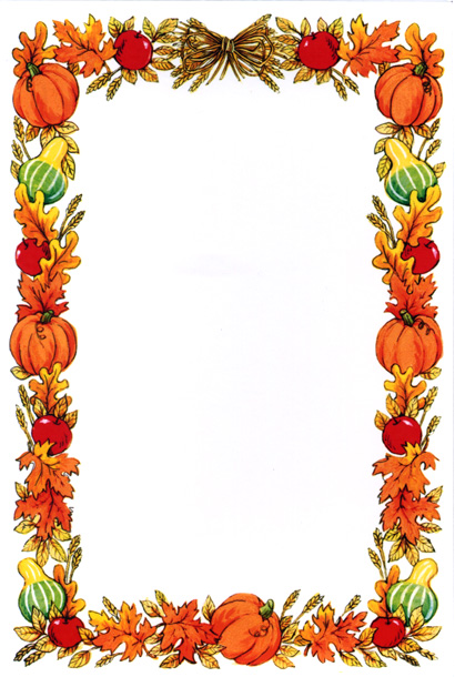 free clip art fall border templates - photo #49