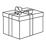 present template clipart best present templates