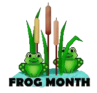 Frog Month Clip Art - Frog Clip Art - Clip Art of Frogs