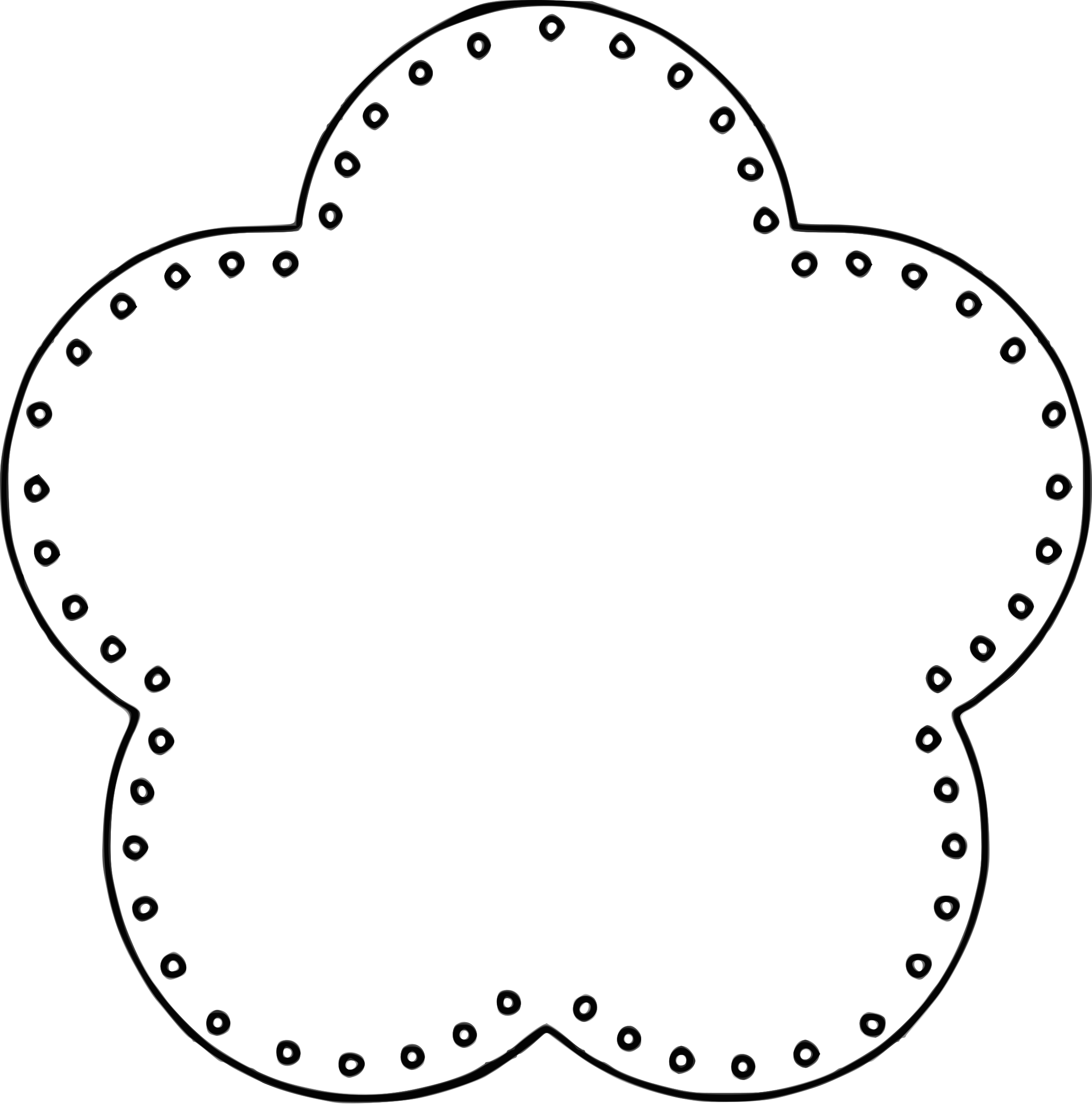 circle clipart black and white - photo #48