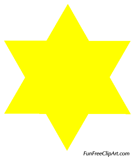 Clip Art Yellow Star 3 Clipart