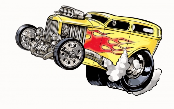 1000+ images about HOT ROD Cartoons
