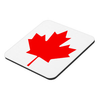 Canadian Maple Leaf Drink & Beverage Coasters | Zazzle