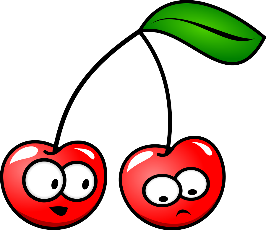 520 views Cherry Black And White Clipart