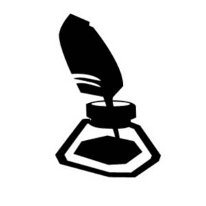 Quill and ink clip art