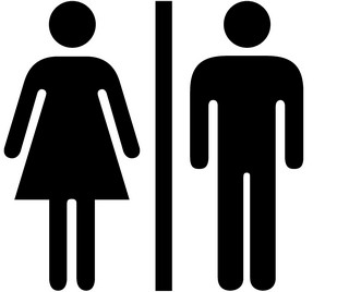 Boy And Girl Bathroom Signs - ClipArt Best