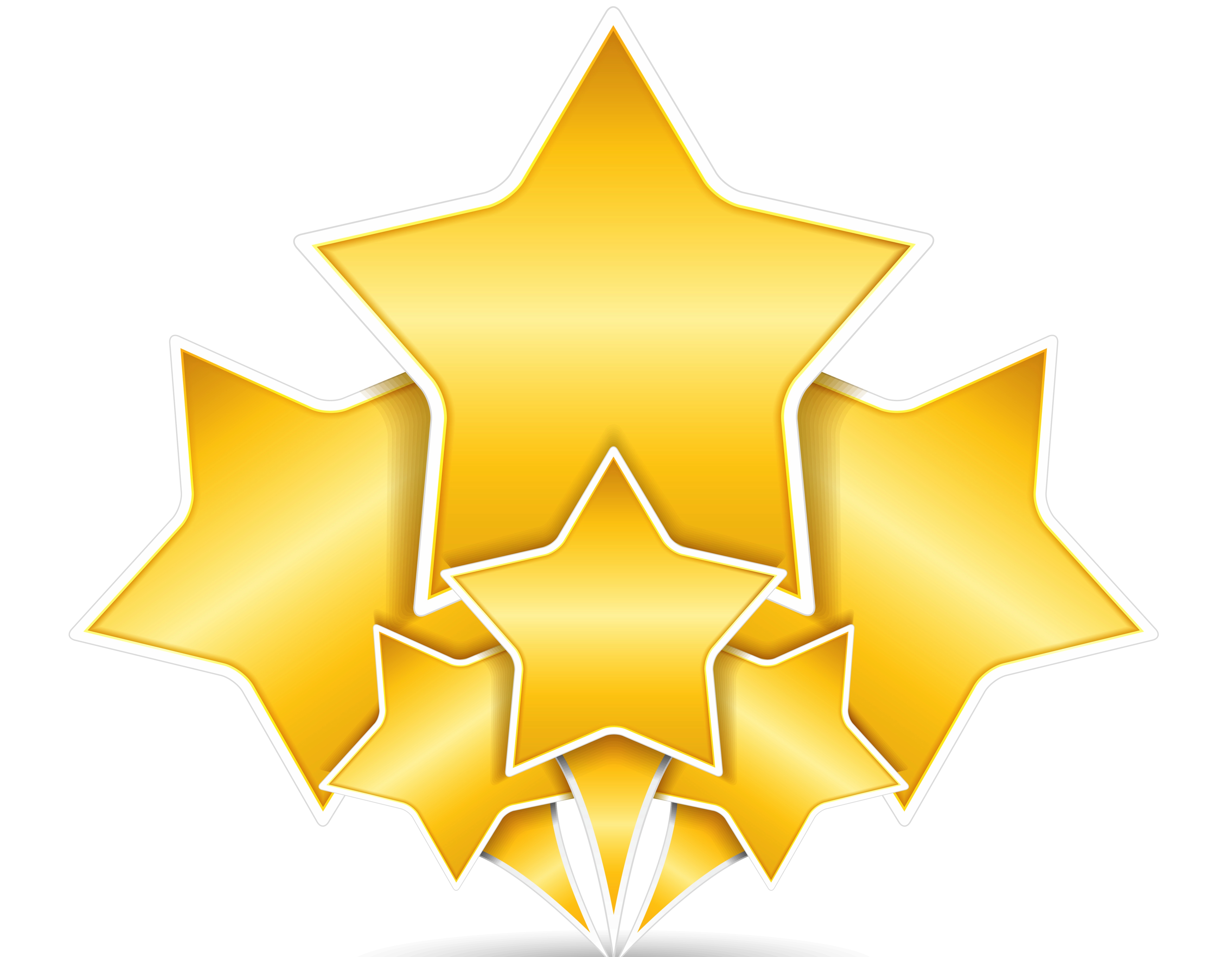 Image of Gold Star Clipart #11193, Gold Stars - Clipartoons