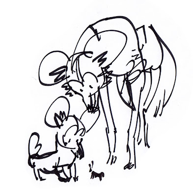 Lark Animation - Blog: Wild Dog Sketches