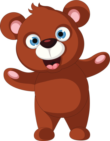 Image of Bear Cub Clipart #4292, Bear Cartoon - Clipartoons