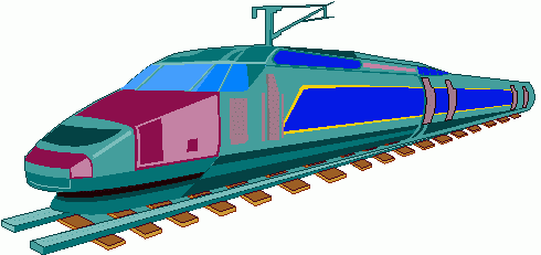 Animated Train Clip Art