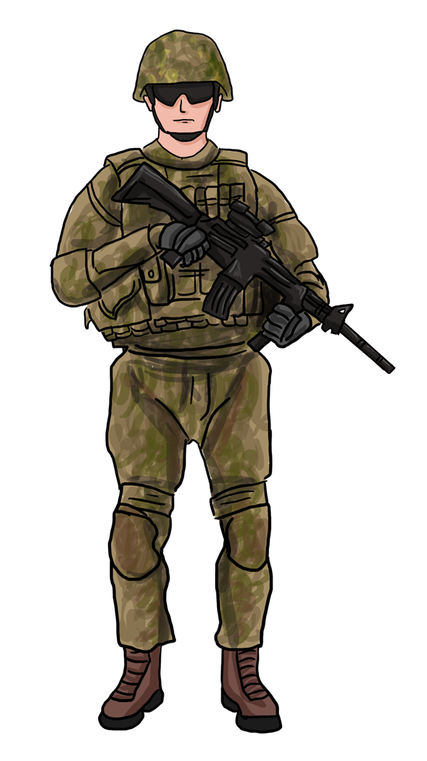 Military Soldier Clipart png - DownloadClipart.org