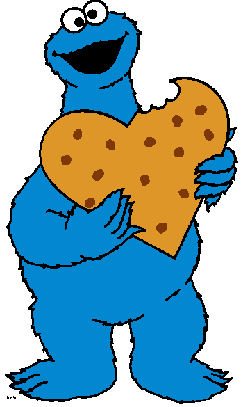Cookie monster free clipart