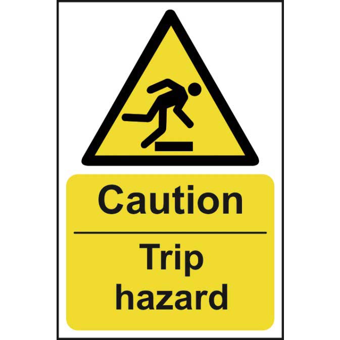 Warning Trip Hazard Sign - ESE Direct