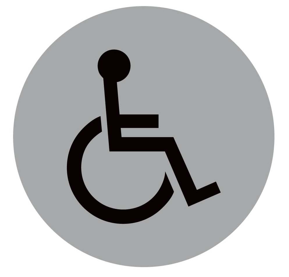 ARC.64 - Disabled Toilets [ARC.64] - Â£7.95 : Customised Signs ...