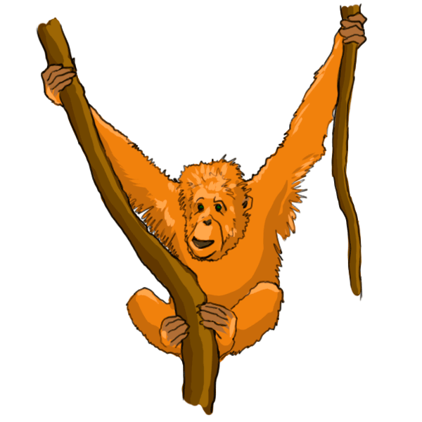Orangutan Clipart | Free Download Clip Art | Free Clip Art | on ...