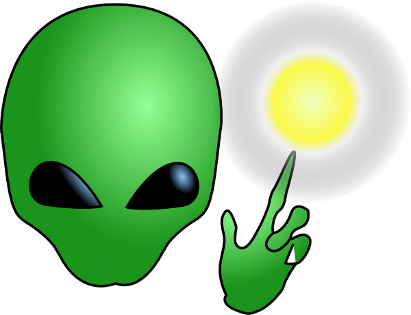Alien Wizard Clip Art - vector clip art online ...