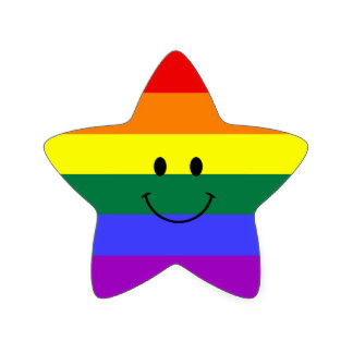 Rainbow Smiley Face Stickers & Sticker Designs