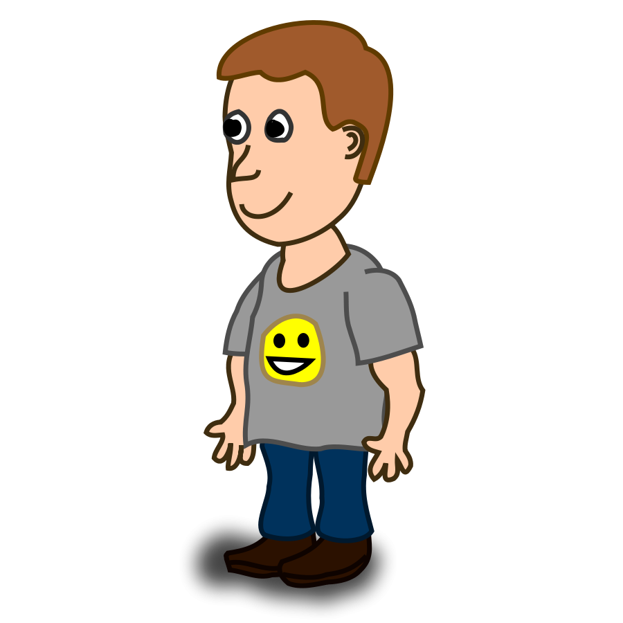 free clipart cartoon boy - photo #33