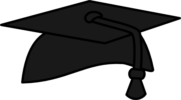 Graduation cap clipart no background - ClipartFox