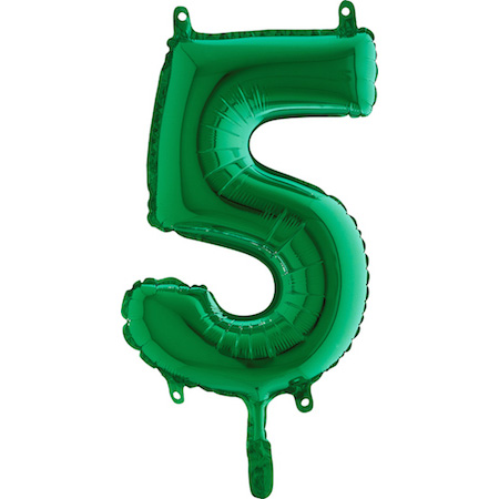 5 Number Five Mini - Grabo Baloons