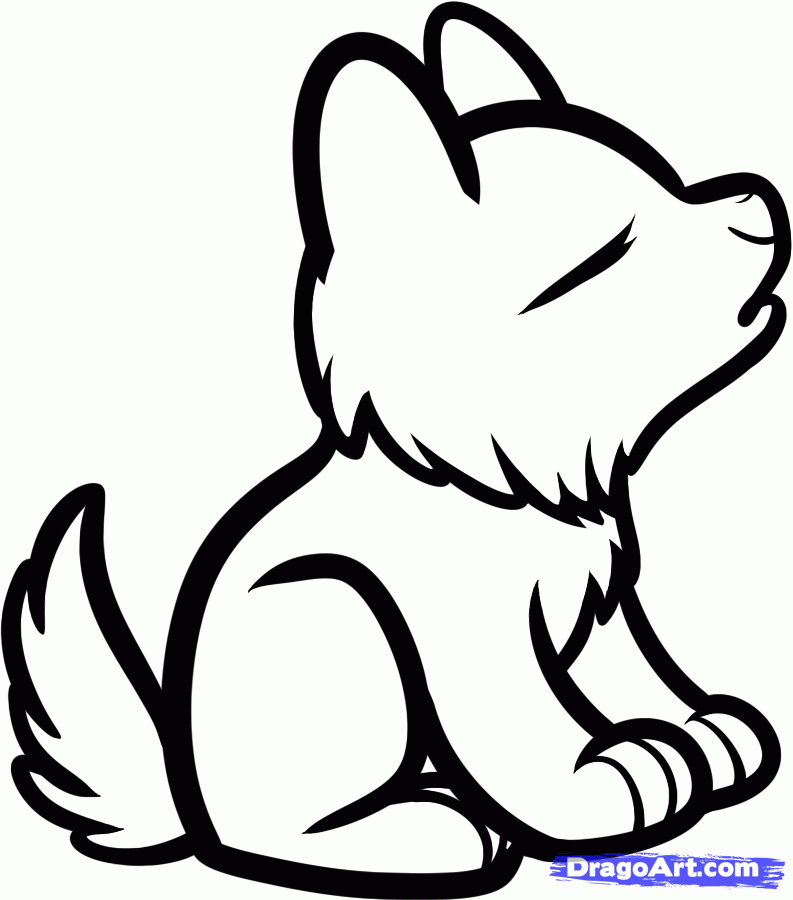 Howling Cartoon Wolf | Free Download Clip Art | Free Clip Art | on ...