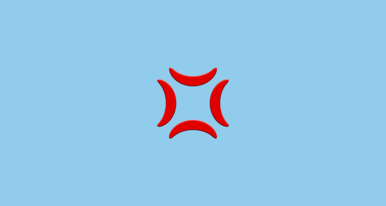 ð??¢ Anger Symbol Emoji