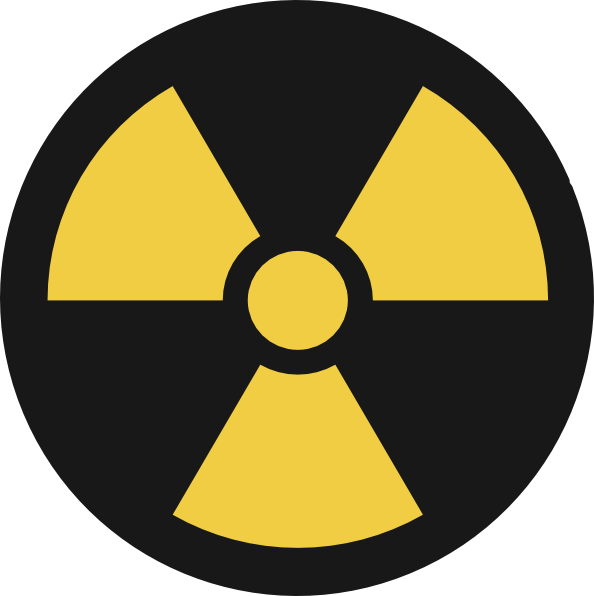 Nuclear Symbol clip art - vector clip art online, royalty free ...