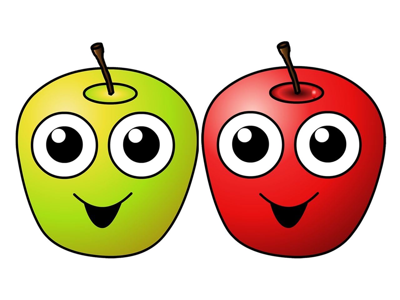 Free Apples photo frame for children — Картинки и Рисунки