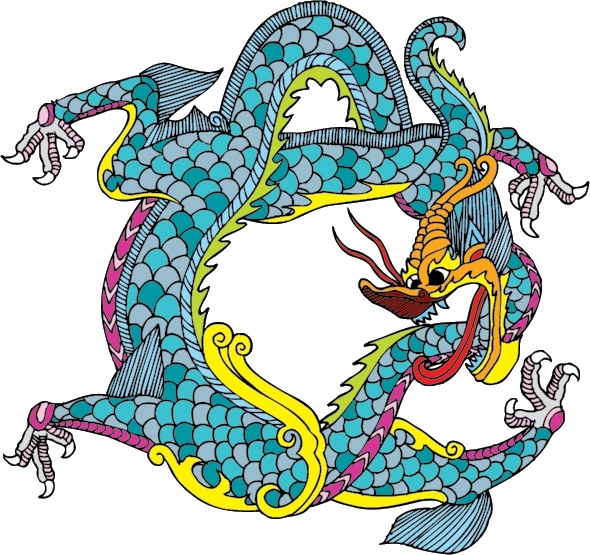 Ancient chinese dragon vector Free vector in Adobe Illustrator ai ...