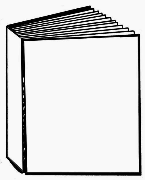 blank book cover clipart - photo #8