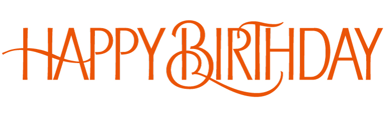 14 Happy Birthday Font Design Images - Happy Birthday Font, Happy ...