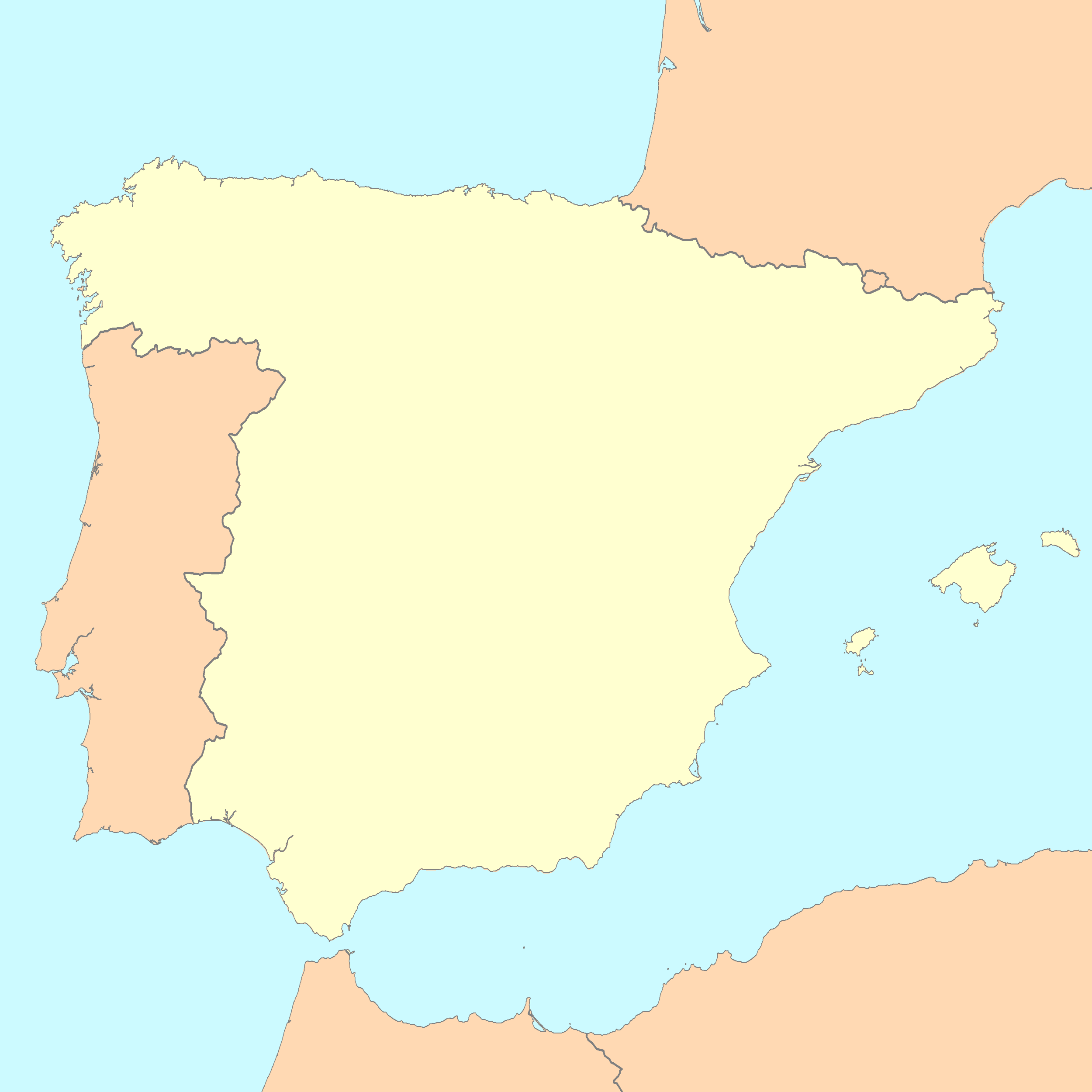 clipart map of spain - photo #20