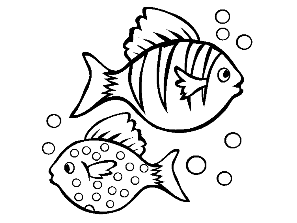 784 views Coloring Pages Fishes