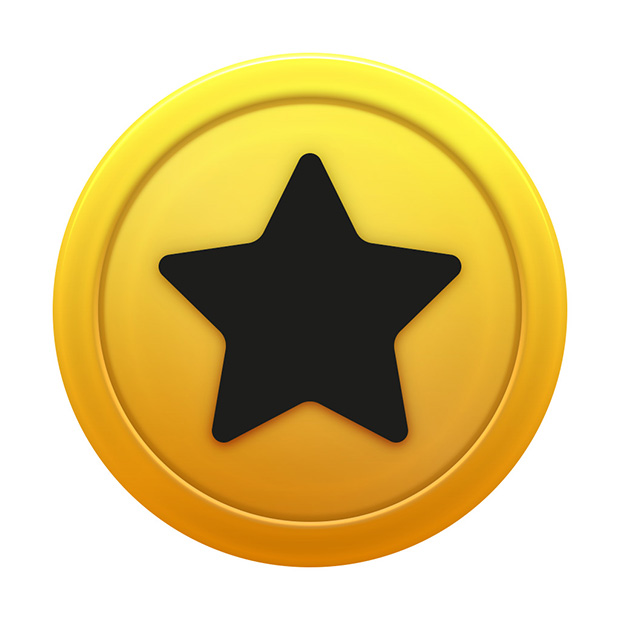 Create a Shiny Gold Star Coin in Photoshop