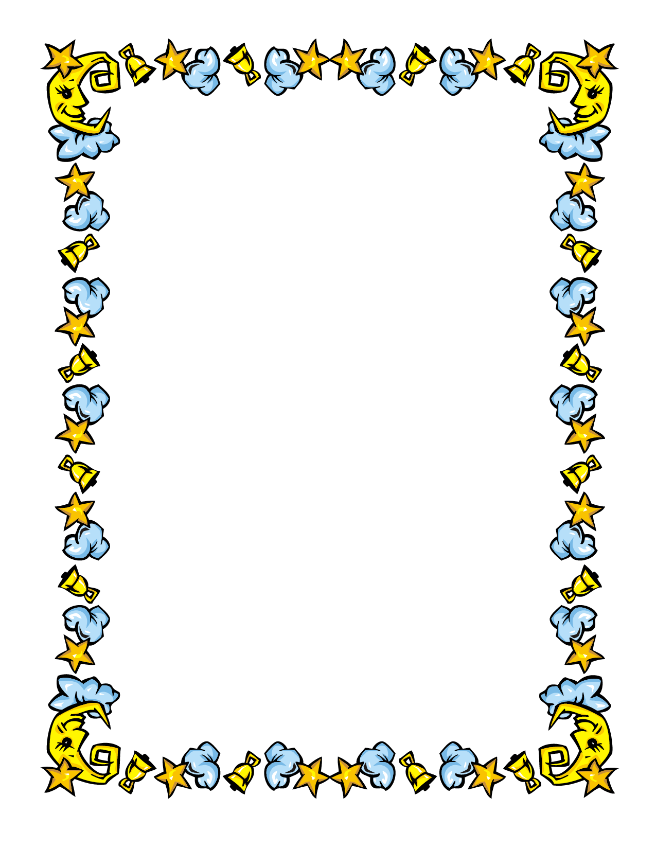 clip art borders stars - photo #38