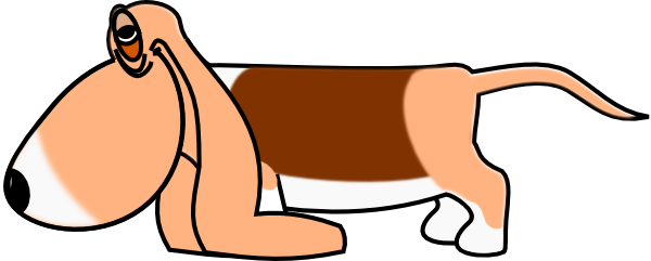Sleepy Dog Clip Art - vector clip art online, royalty ...
