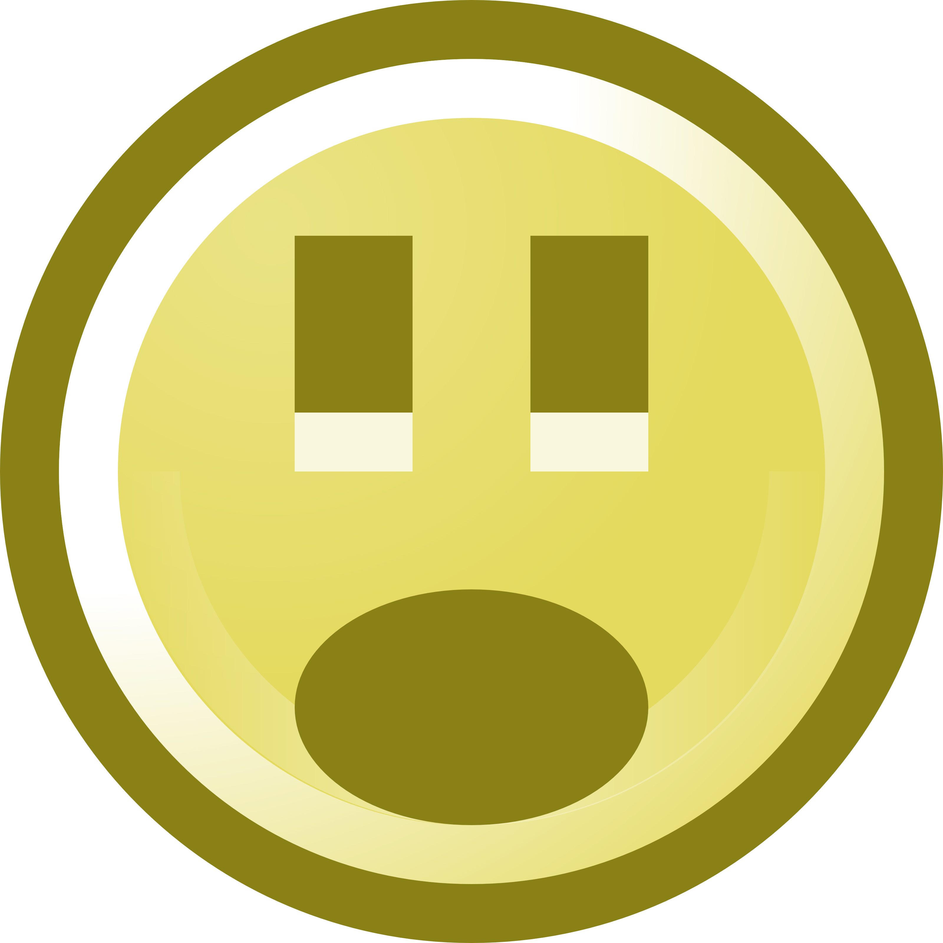 Free Shocked Smiley Face Clip Art