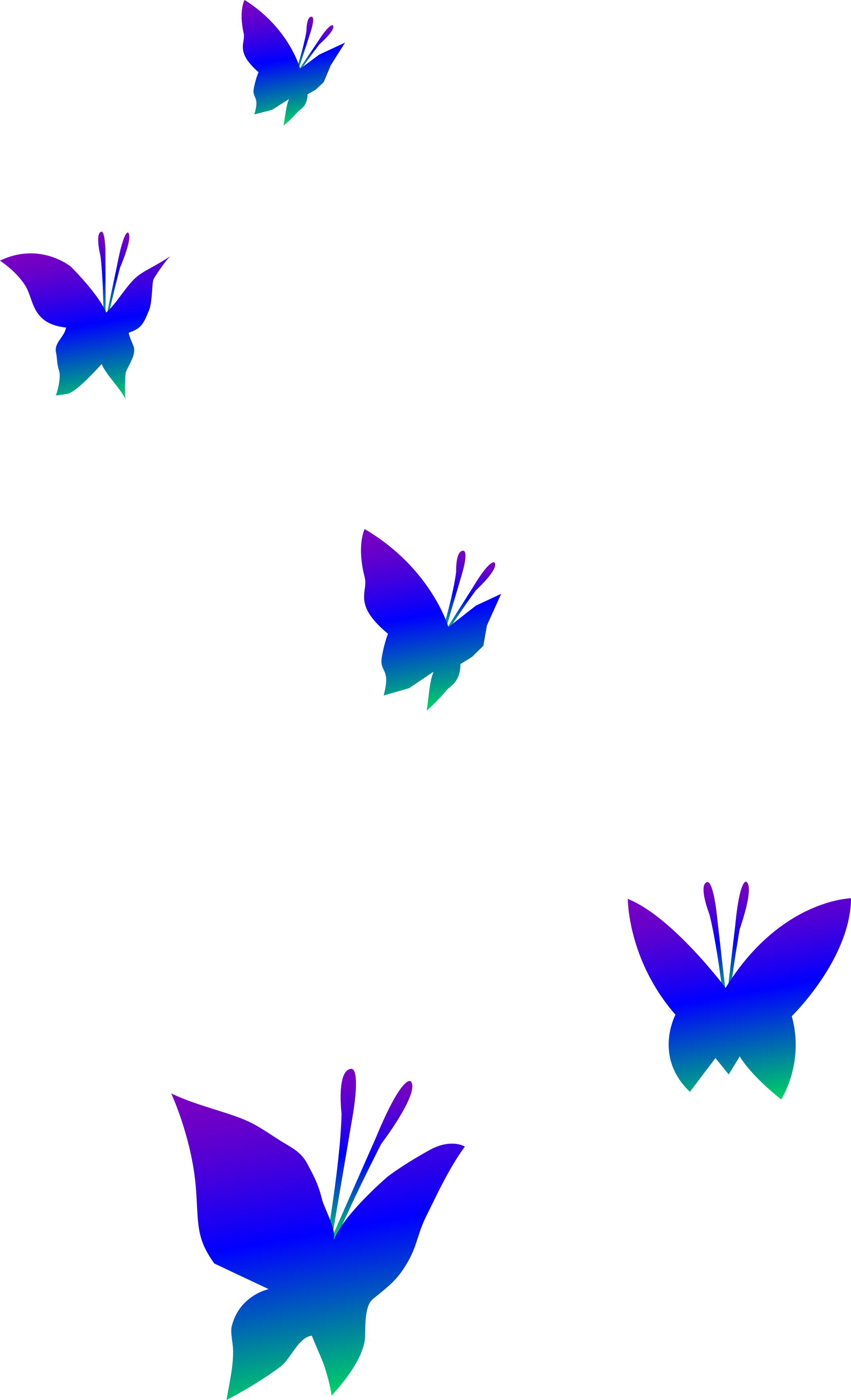 Flying Butterfly Clipart - Free Clipart Images