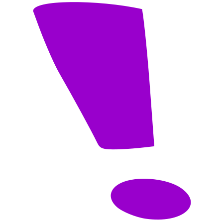 Purple exclamation mark.svg