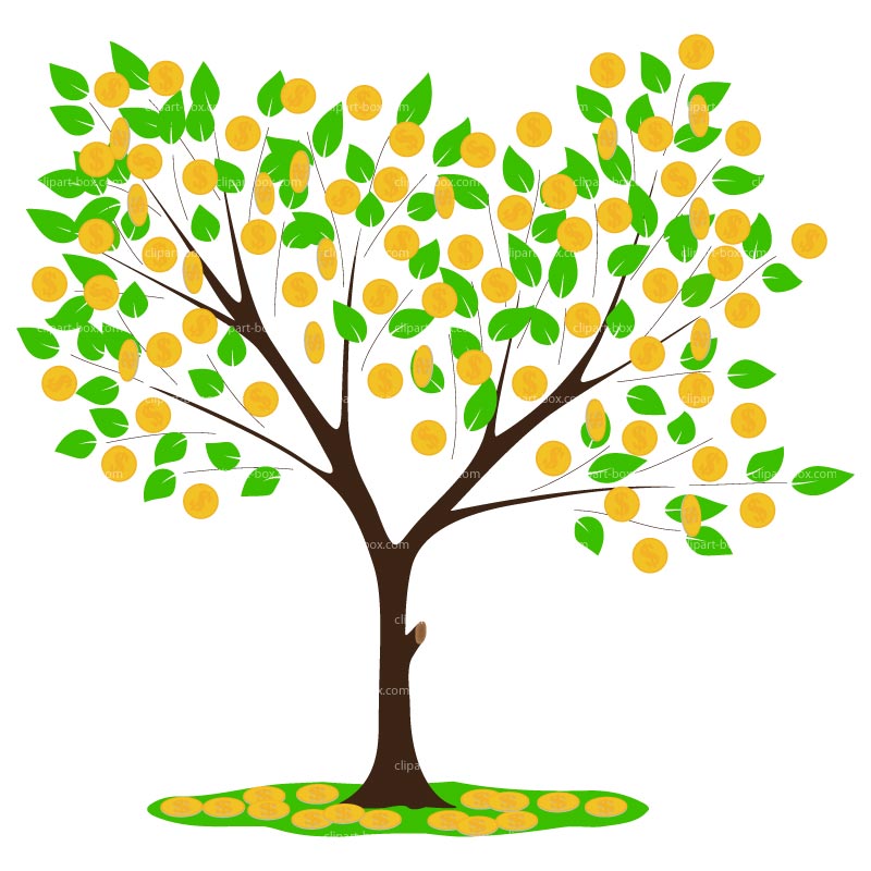 clipart of money tree - photo #9