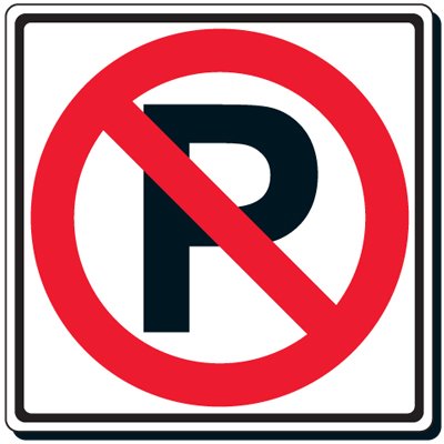 Reflective Traffic Signs - No Parking, Reflective Signs | Seton