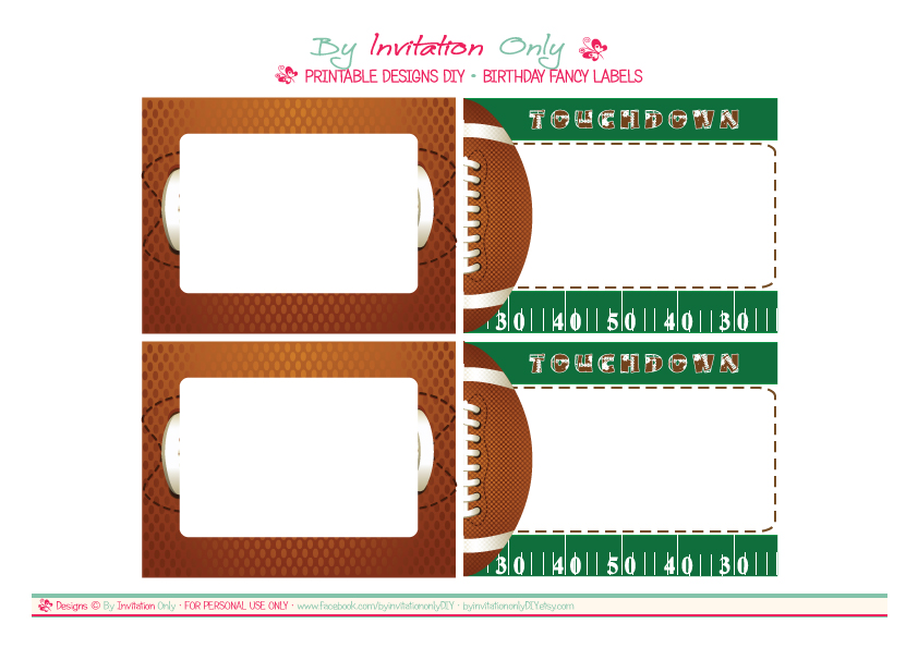 8 Best Images of Football Ticket Templates Blank Printable - Free ...