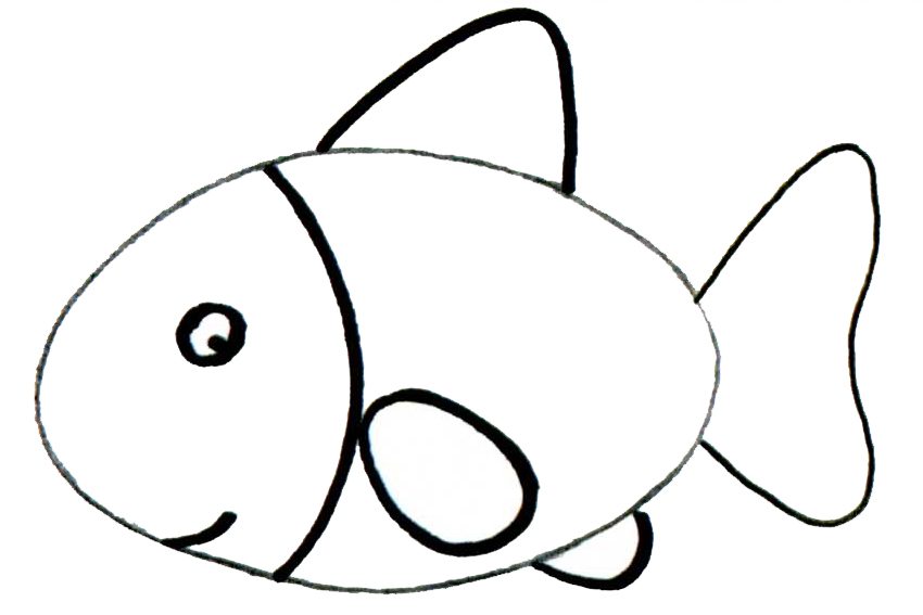 Simple Fish Drawing