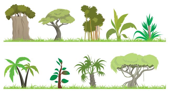 jungle clipart vector - photo #23