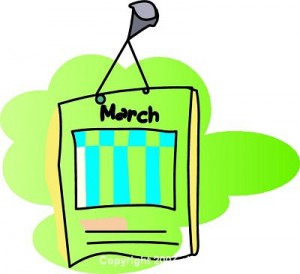 545 views March Clip Art For Calendars - Free Clipart Images