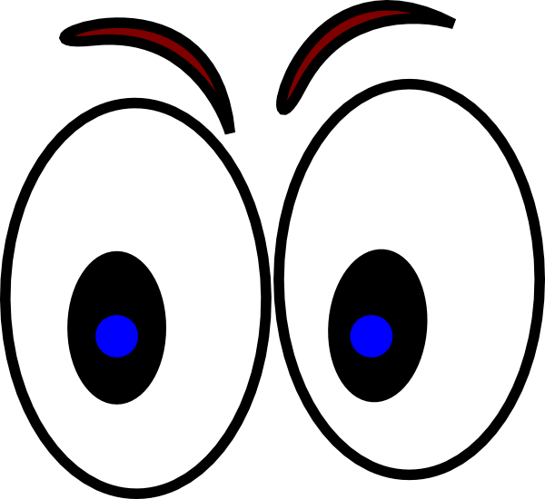 clip art of cartoon eyes